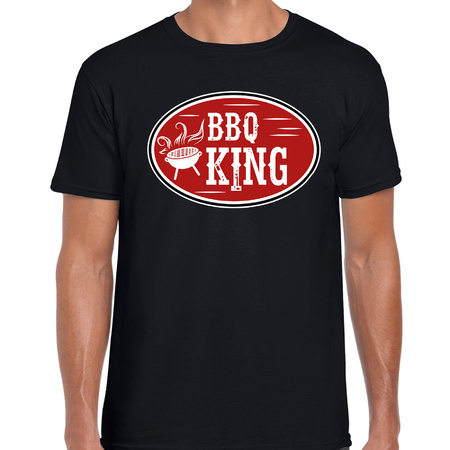 BBQ king t-shirt black for men