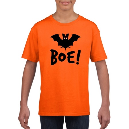 Bat t-shirt orange children