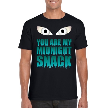 You are my midnight snack Halloween t-shirt black for men