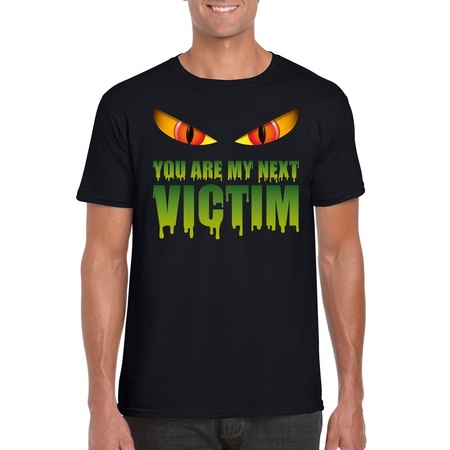You are my next victim Halloween t-shirt black for men